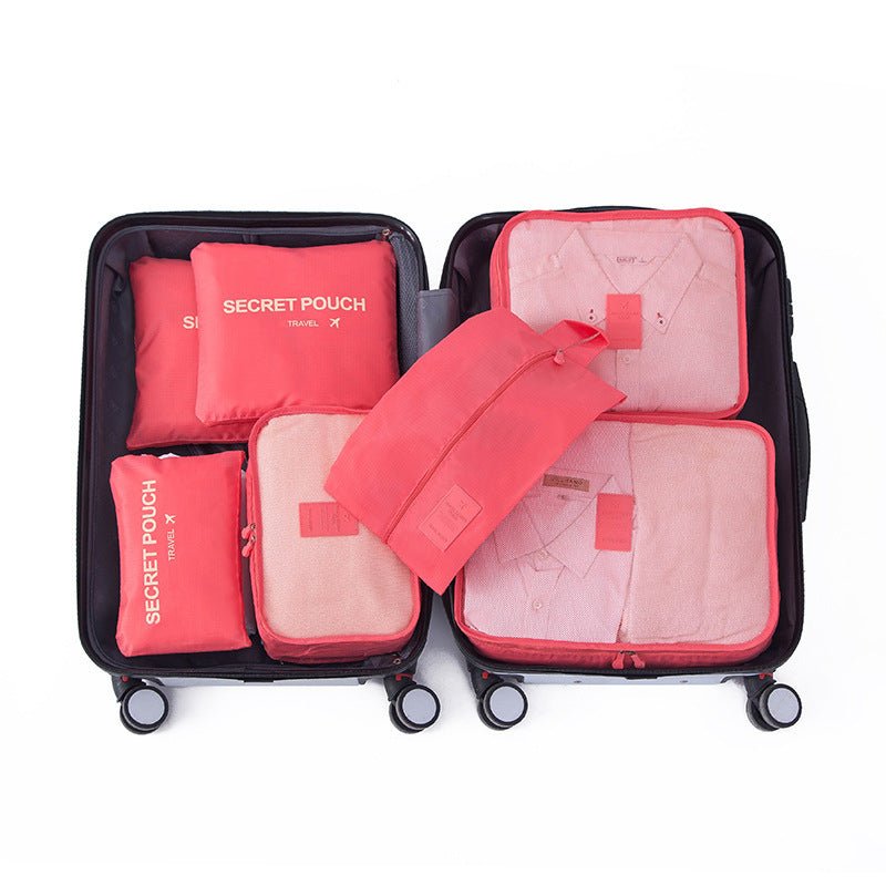 7-Piece Travel Clothing Storage Bag Image 6