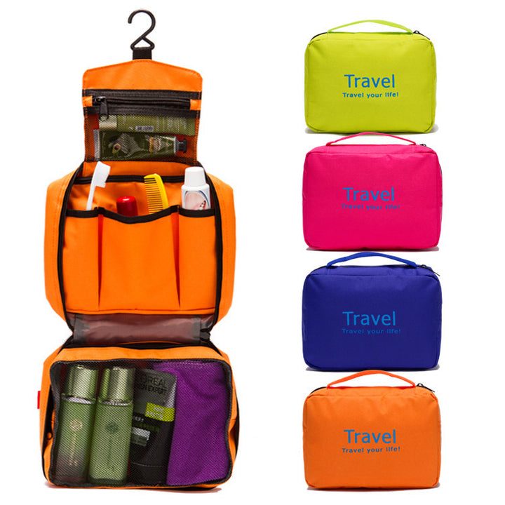 Travel Folding Waterproof Letter Wash Bag Image 1