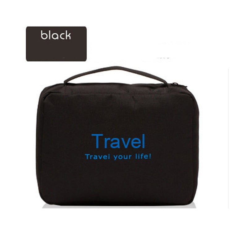 Travel Folding Waterproof Letter Wash Bag Image 1