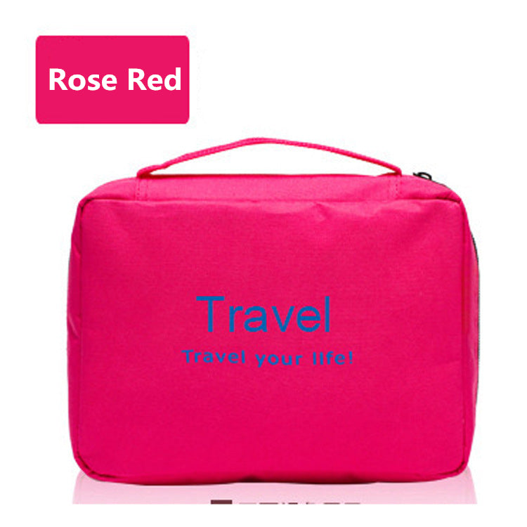 Travel Folding Waterproof Letter Wash Bag Image 11