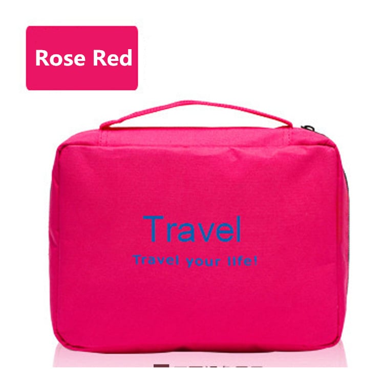 Travel Folding Waterproof Letter Wash Bag Image 1