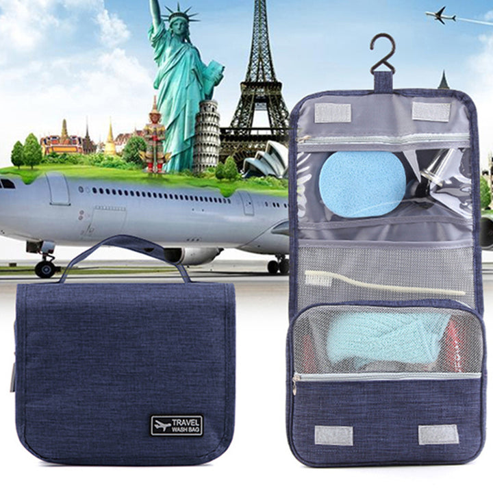 Waterproof Hook Travel Storage Toilet Cosmetic Bag Image 1