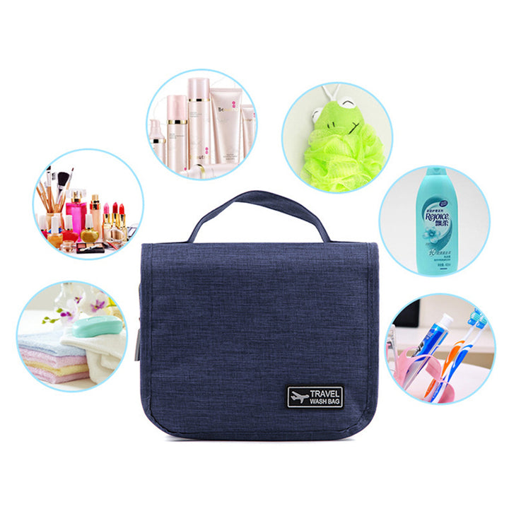 Waterproof Hook Travel Storage Toilet Cosmetic Bag Image 4