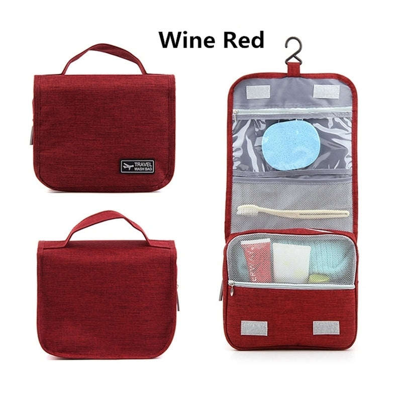 Waterproof Hook Travel Storage Toilet Cosmetic Bag Image 6