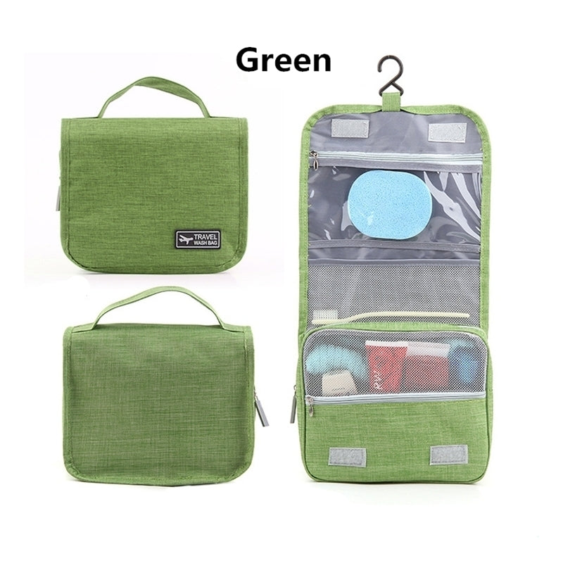 Waterproof Hook Travel Storage Toilet Cosmetic Bag Image 7