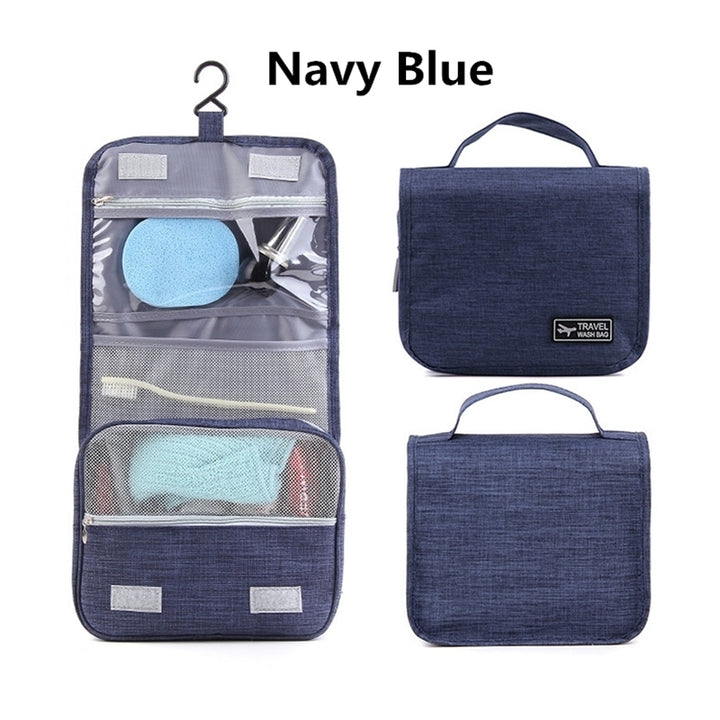 Waterproof Hook Travel Storage Toilet Cosmetic Bag Image 10