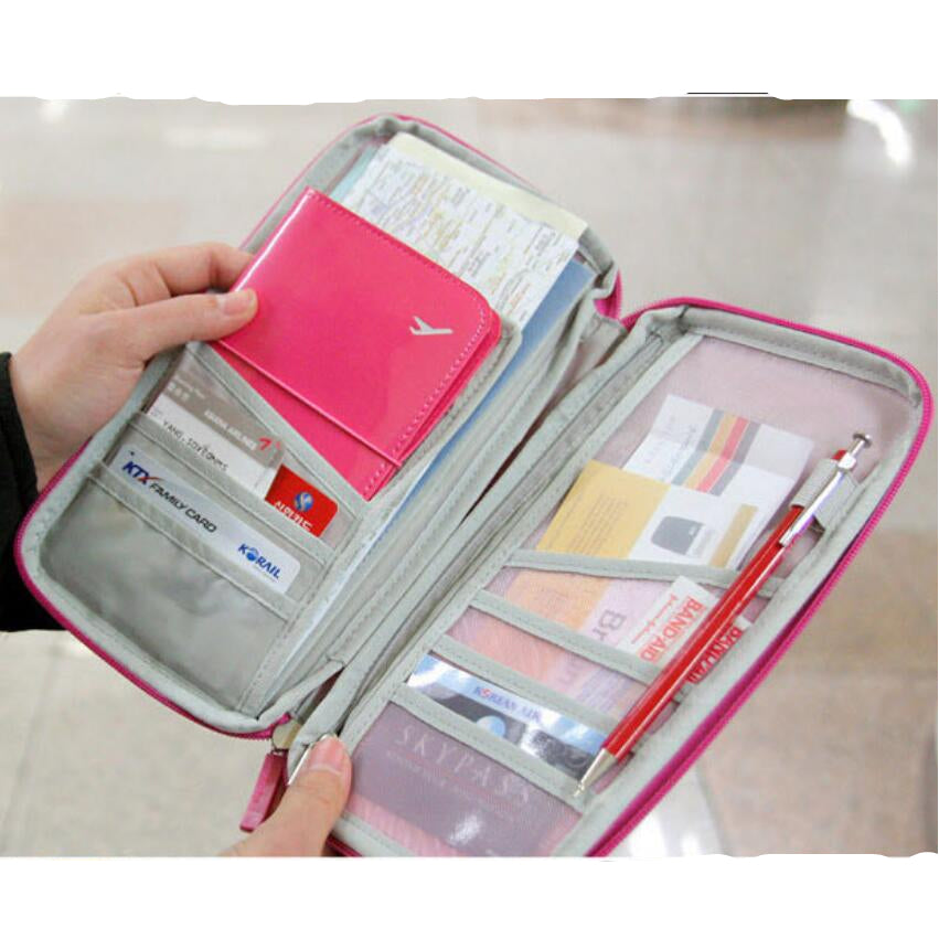 Multifunctional Storage Travel Card Document Wallet Image 4