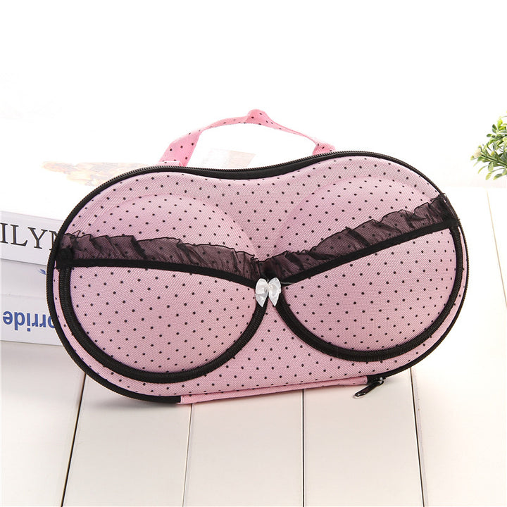 Travel Portable Underwear Bra Storage Box With Lid Image 9