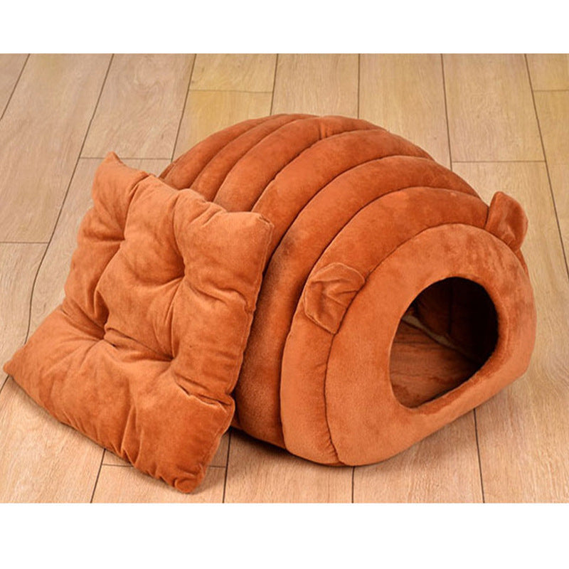 Pet Kennel Cat Bed Semi-enclosed Image 2