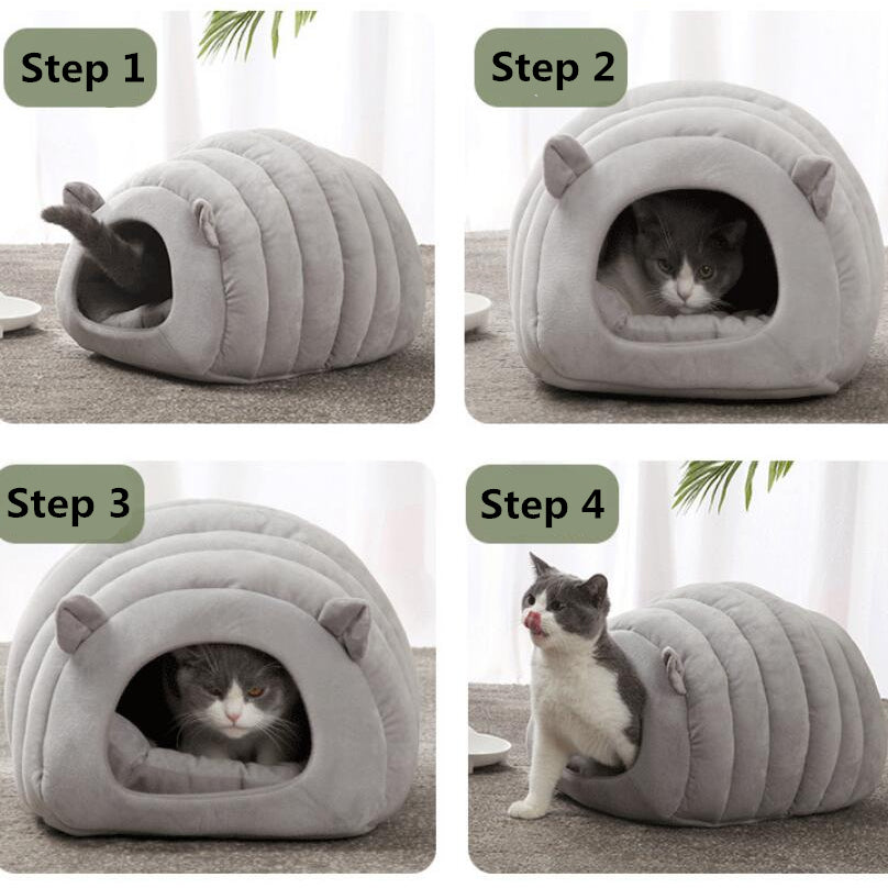 Pet Kennel Cat Bed Semi-enclosed Image 4