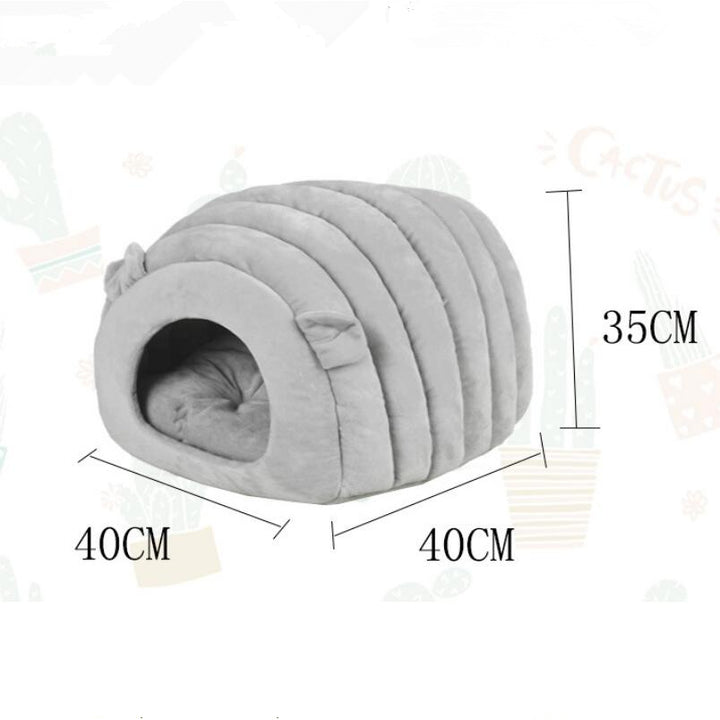 Pet Kennel Cat Bed Semi-enclosed Image 5