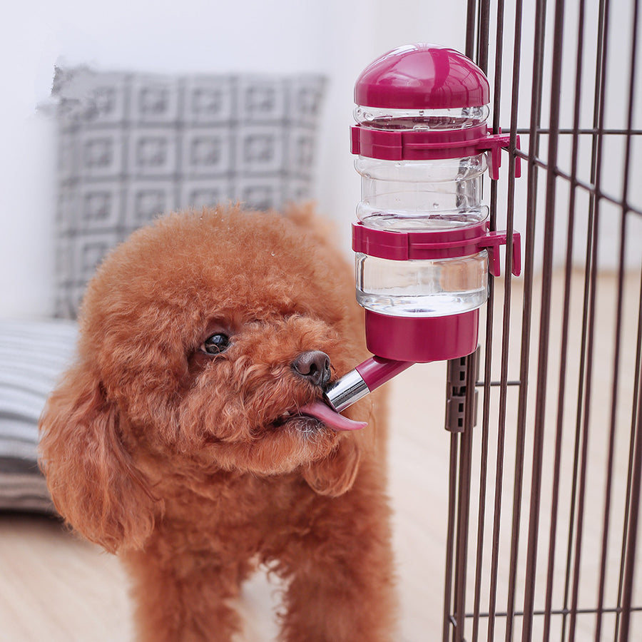 Dog Hanging Automatic Drinking Fountain Cat Image 1