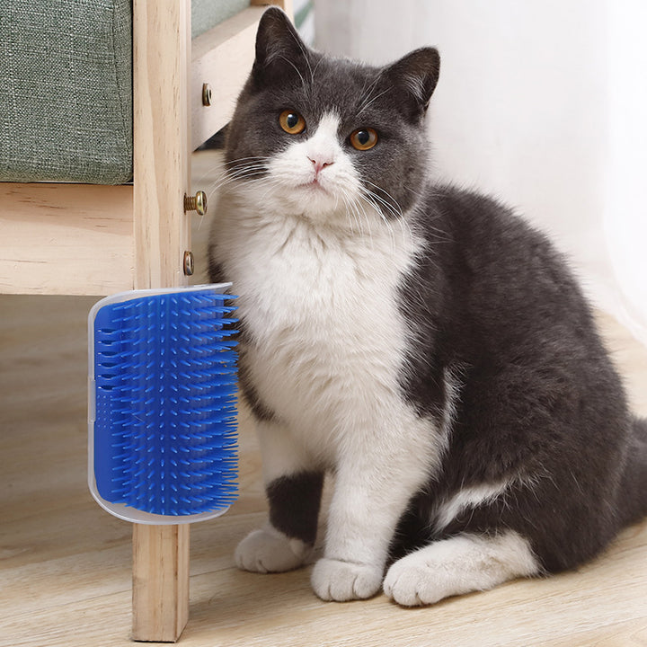 Cat Corner Rubbing Device Massage Brush Image 4