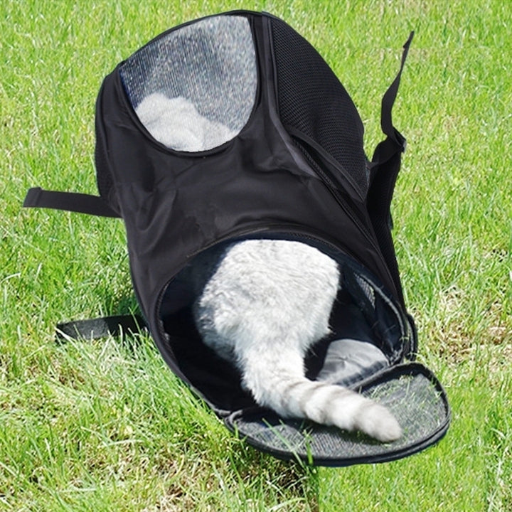 Travel Out Foldable Cat And Dog Breathable Backpack Image 4