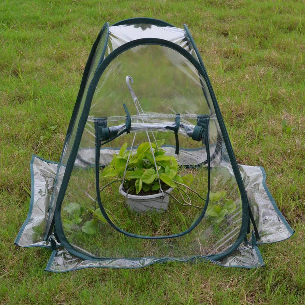 Foldable Portable Garden Flower Mini Heat Preservation Cover Image 4