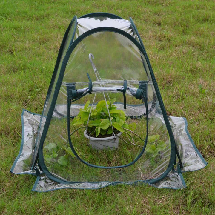 Foldable Portable Garden Flower Mini Heat Preservation Cover Image 4