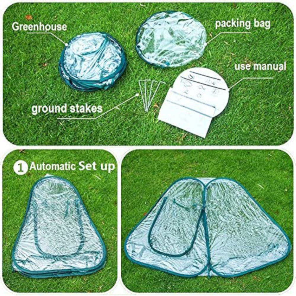 Foldable Portable Garden Flower Mini Heat Preservation Cover Image 10