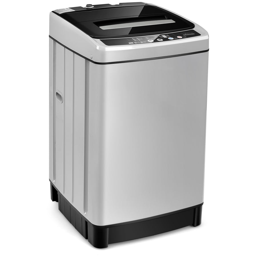 Compact Full-automatic Washing Machine Laundry Washer w/ 11 lbs Capacity Image 1