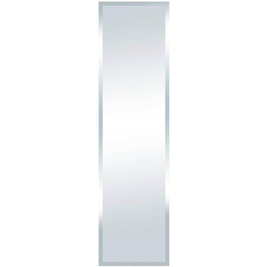 Full Length 48" x 12" Mirror Beveled Large Wall Glass Silver Image 1