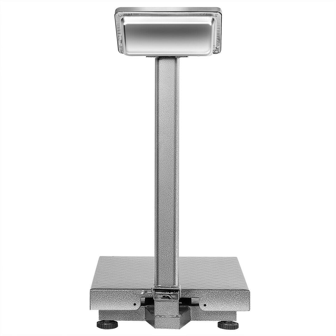 660lbs Weight Platform Scale Digital Floor Folding Scale Postal Shipping Mailing Image 10