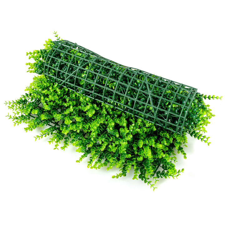 12PCS 16x24inch Artificial Eucalyptus Hedge Plant Privacy Fence Panels Image 10