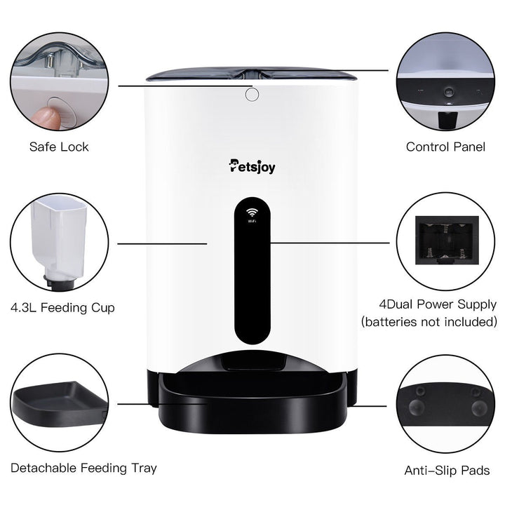 Automatic Pet Feeder Smart Cat Dog Food Dispenser Image 8