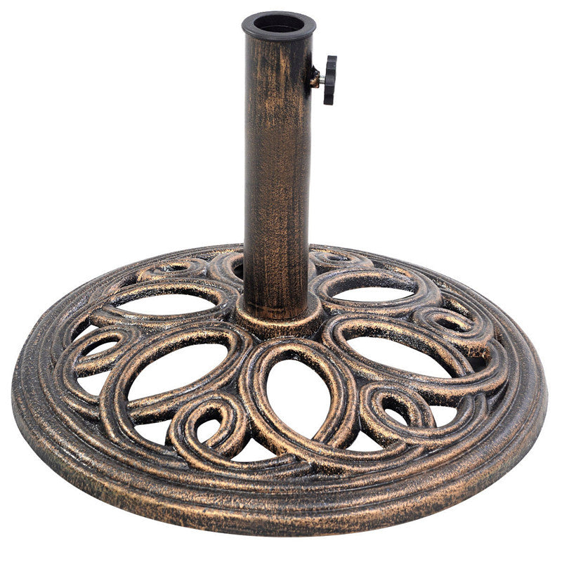 23 LBS Patio Outdoor Round Umbrella Base Stand Cast Iron Image 1