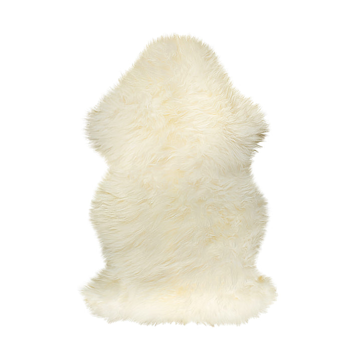 100%  ZEALAND SHEEPSKIN SINGLE Aprox 2X3 NATURAL Image 1