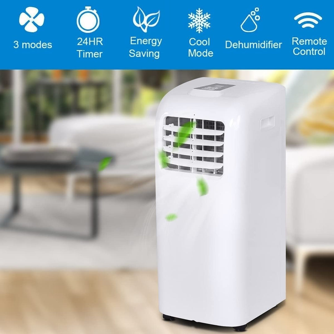 Portable Air Conditioner Cooling Fan Dehumidifier 8000BTU ASHRAE w/ Remote Control Image 3