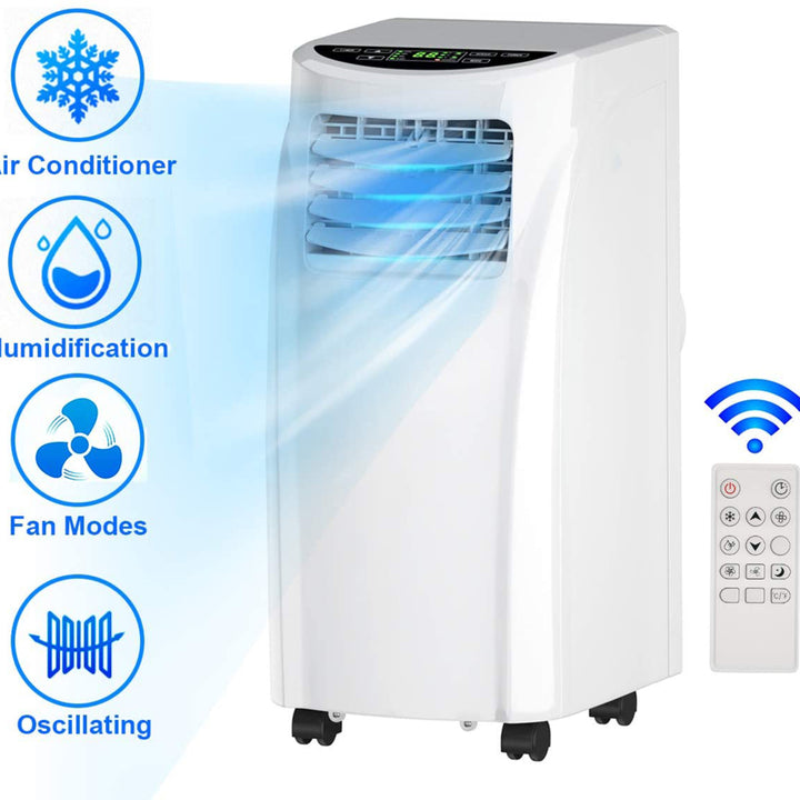 3-in 1 Portable Air Conditioner Cooler Fan Dehumidifier 8000BTU ASHRAE w/ Wheels Image 4