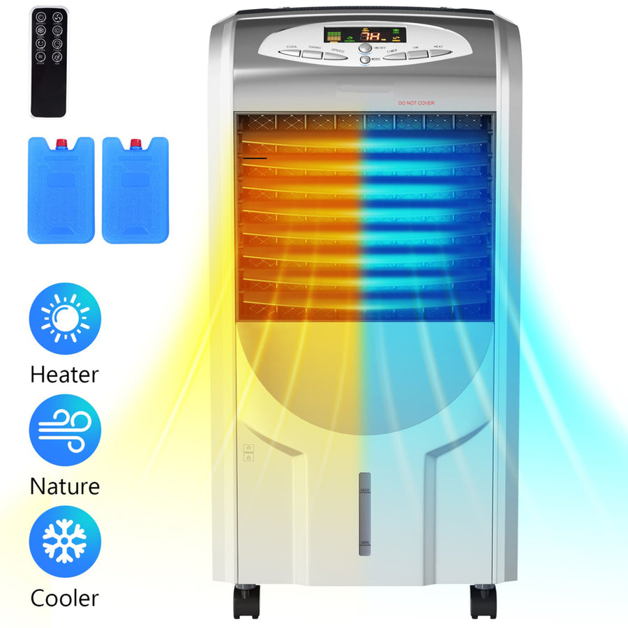 Air Cooler Heater Portable Evaporative Fan Filter Humidifier Image 1