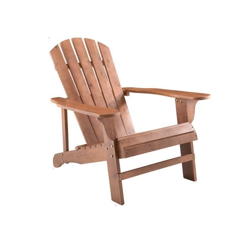 Patio Adirondack Chair Outdoor Poly Seat Lounge Garden Deck UV Protected USA Image 1