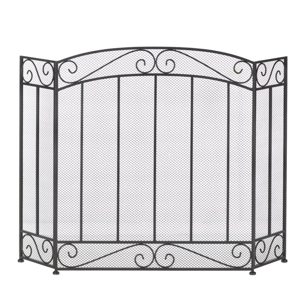 CLASSIC METAL FIREPLACE SCREEN Image 1