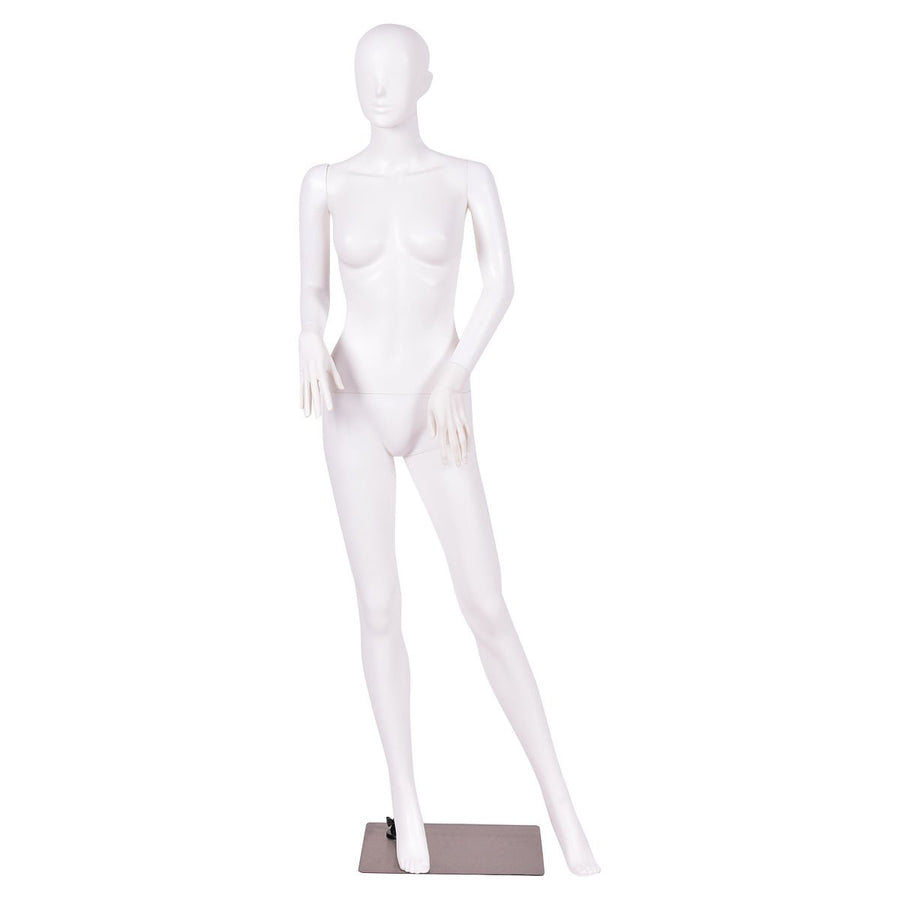 Female Mannequin Plastic Full Body Dress Form Display Image 1