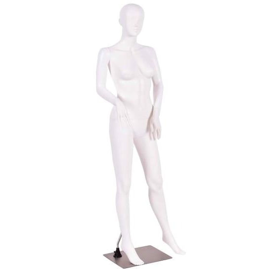 Female Mannequin Plastic Full Body Dress Form Display Image 2