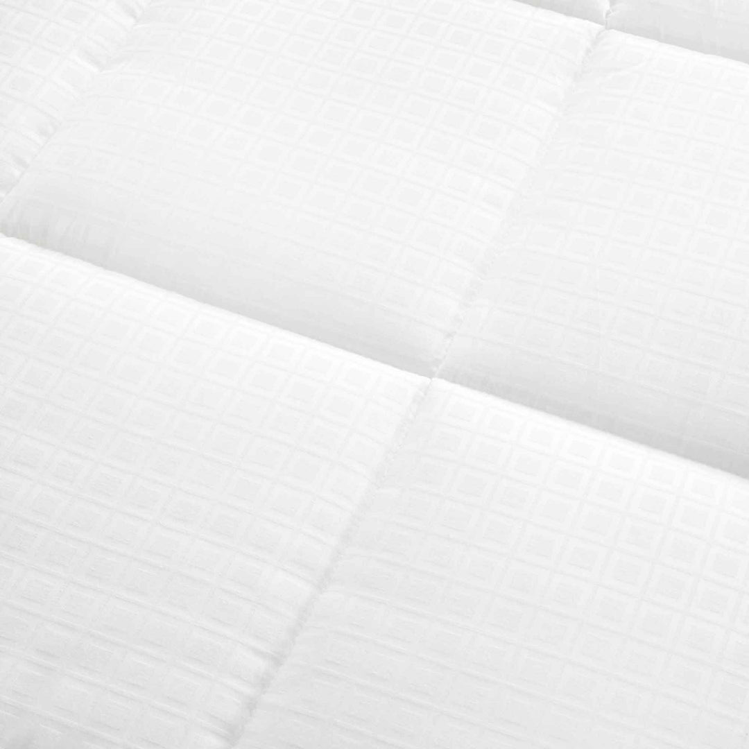 All Seasons Down Alternative Comforter, Dobby Square Quilted, Machine Washable Image 6