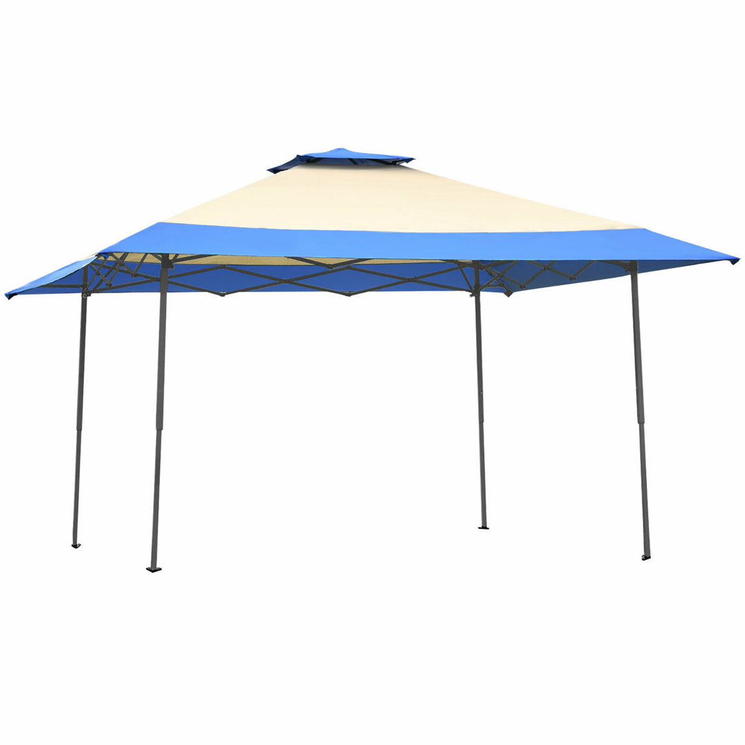 13x13 Gazebo Canopy Shelter Awning Tent Patio Garden Outdoor Companion Blue Image 10