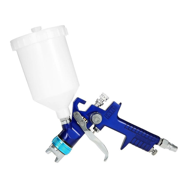 1.4mm Nozzle 600cc Professional Gravity Feed HVLP Paint Spray Gun Image 5