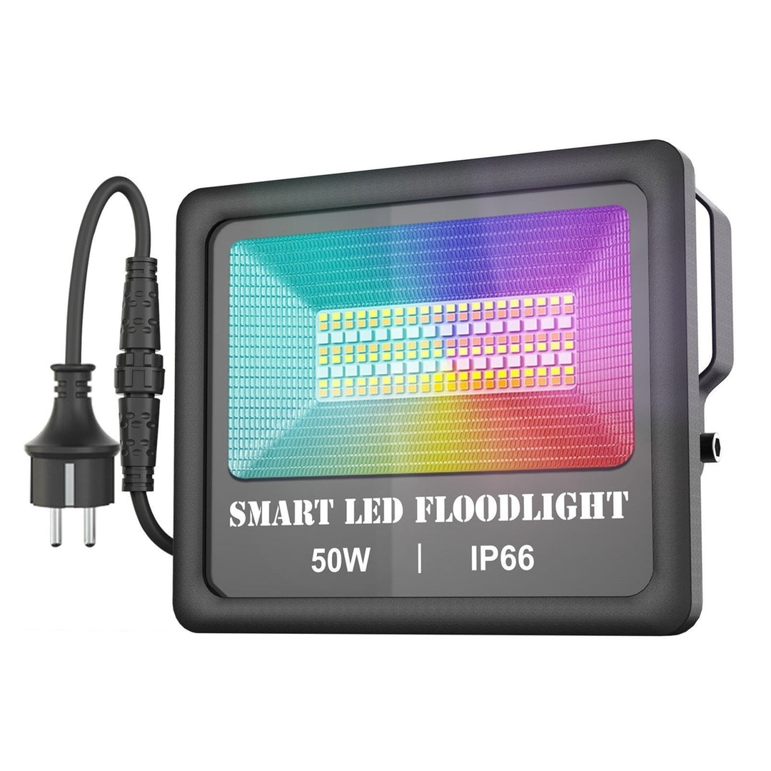 100-240V 50W BT Connected Connection LEDs Flood Light IP66 Water Resistance Spot Lamp Image 1