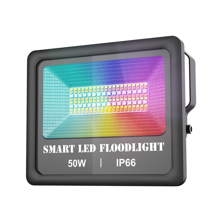 100-240V 50W BT Connected Connection LEDs Flood Light IP66 Water Resistance Spot Lamp Image 3