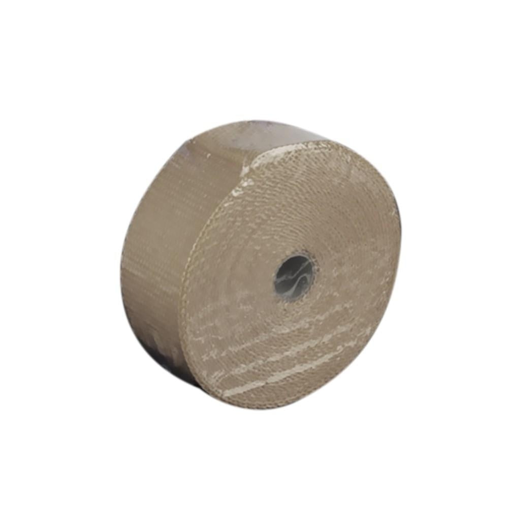 10m Fiberglass Wrap Exhaust Heat Roll Durable Wear-Resistant Shield Tape Insulating Pipe Image 2