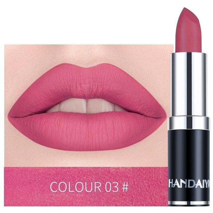 12 Colors Velvet Matte Lip Stick, Moisturizer Image 4