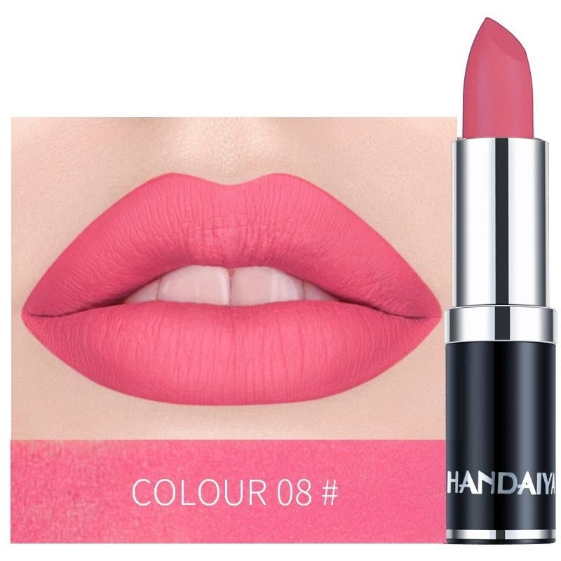 12 Colors Velvet Matte Lip Stick, Moisturizer Image 9