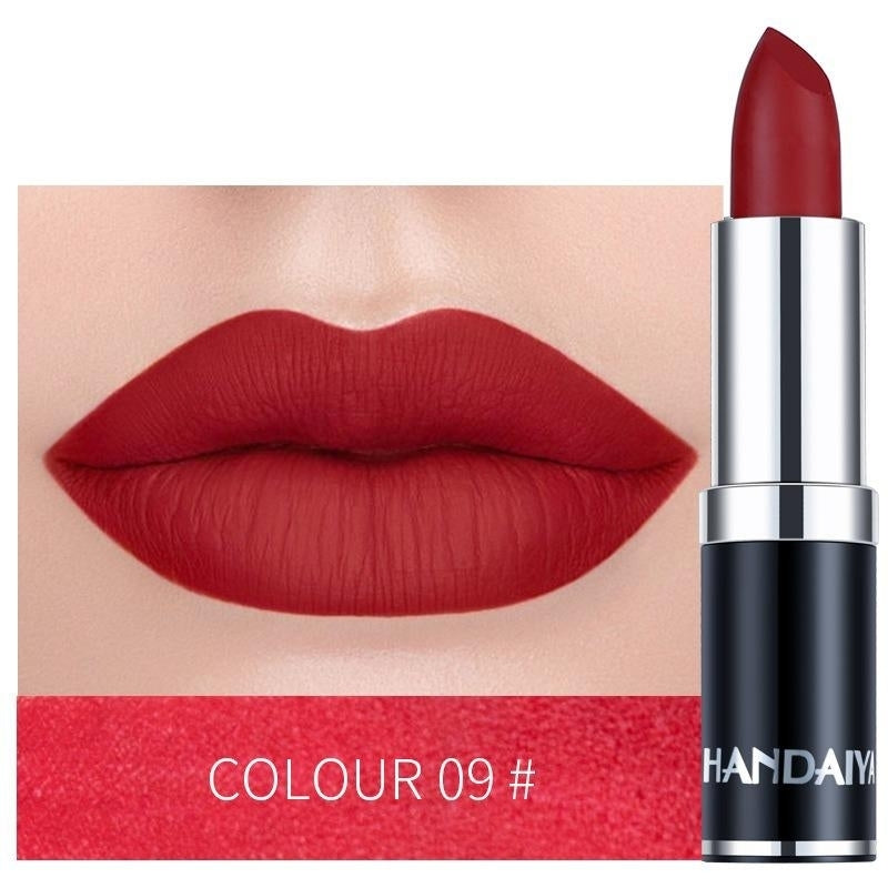 12 Colors Velvet Matte Lip Stick, Moisturizer Image 10