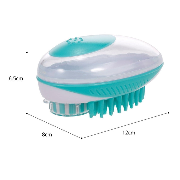 2 in 1 Pet Brush Bath Massage Brush Image 4