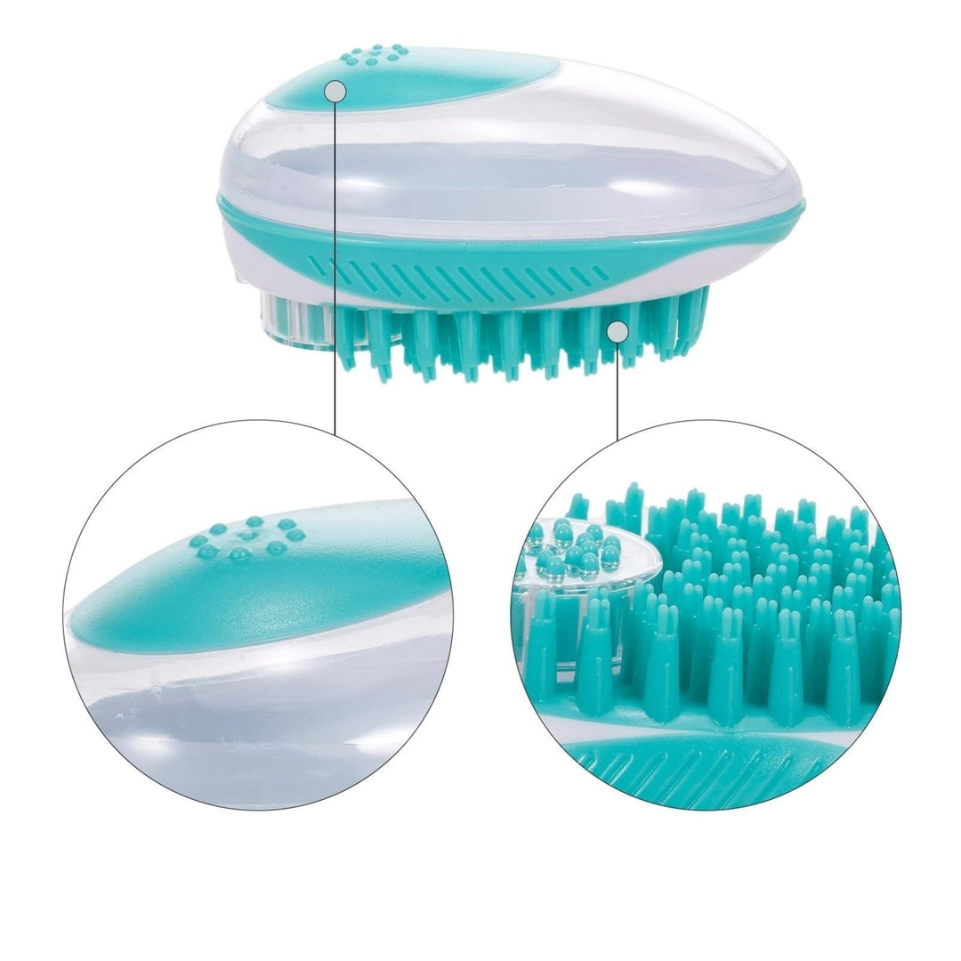 2 in 1 Pet Brush Bath Massage Brush Image 6