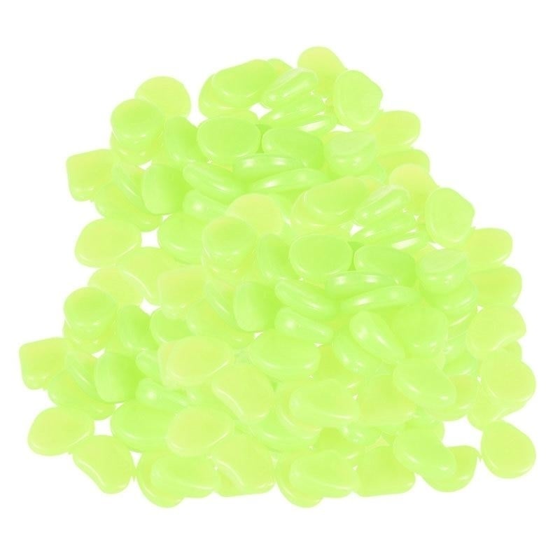 50Pcs Glow in the Dark Garden Pebbles Stones Rocks for Walkways Path Patio Lawn Yard Decor Luminous stones Image 9