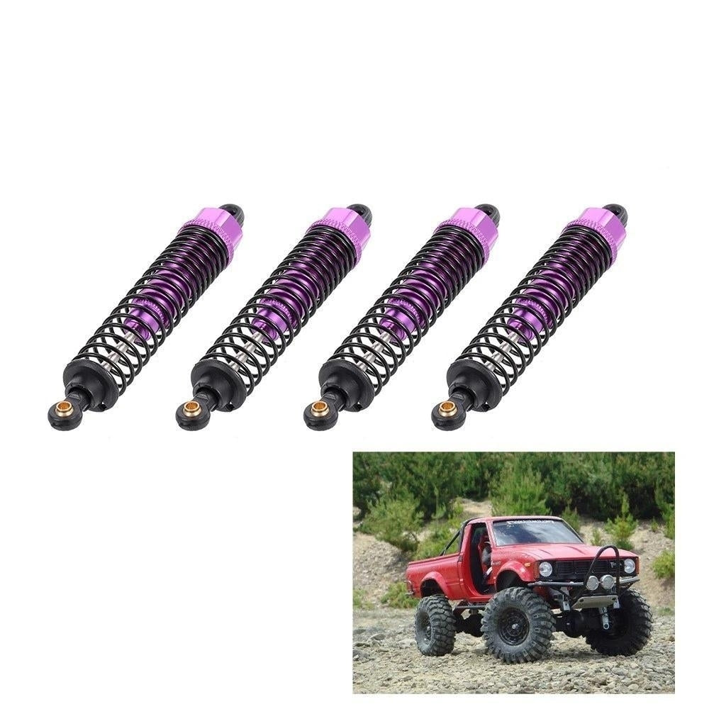 4pcs Shock Absorber Damper 100mm RC Car Parts for 1:10 RC4WD HSP DHK Off-road Crawler Image 1