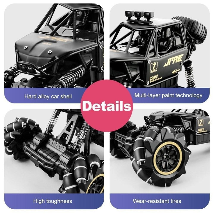 4WD 2.4GHz Off-Road RC Crawler Stunt Car Image 10