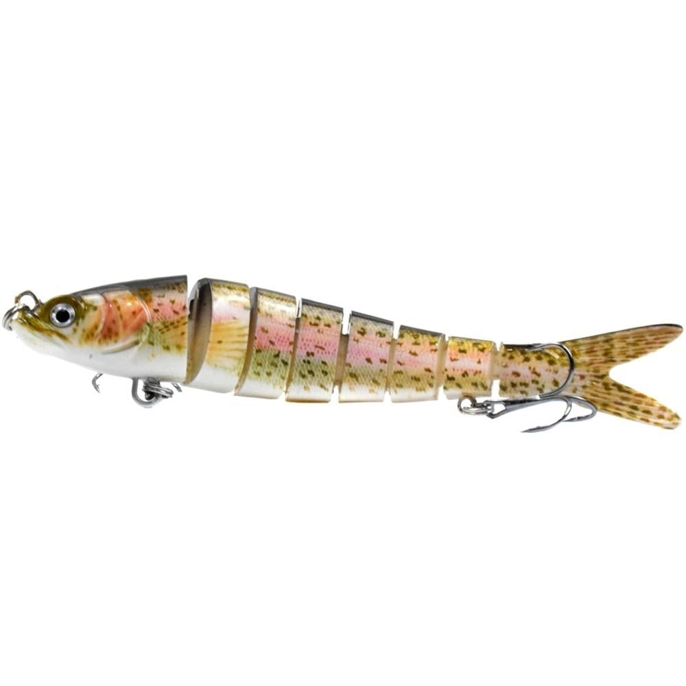 5.5in , 0.92oz Bionic Multi Jointed Hard Bait S Swimming Action Fishing Lure Image 2